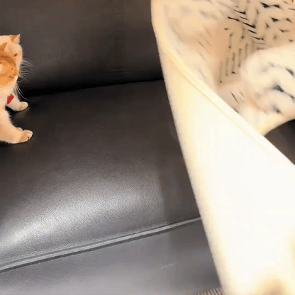ふわもこ ソファ用くつろぎ猫マット
