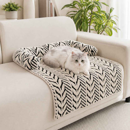 ふわもこ ソファ用くつろぎ猫マット